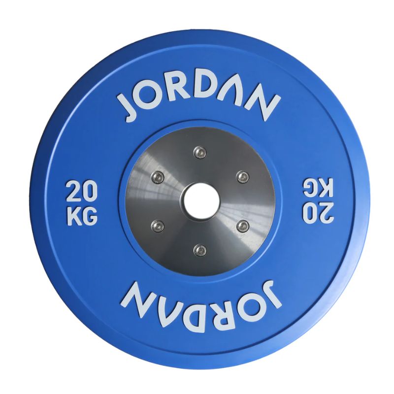 JORDAN 20kg Calibrated Colour Rubber Competition Plate