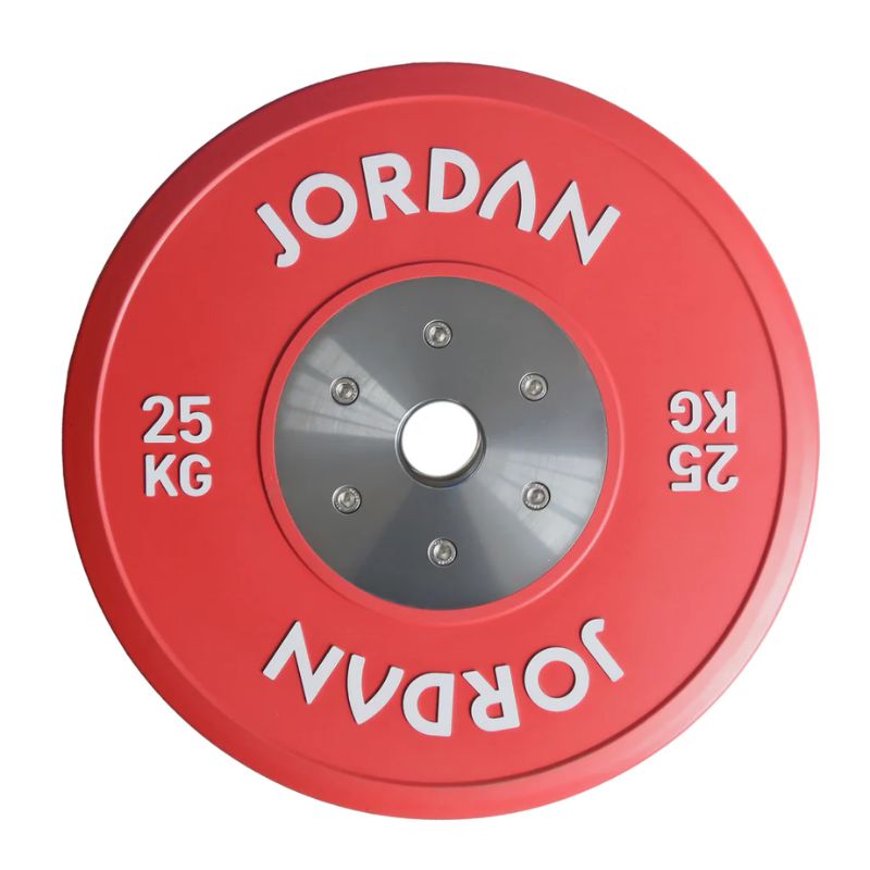 JORDAN 25 kg Calibrated Colour Rubber Competition Plate