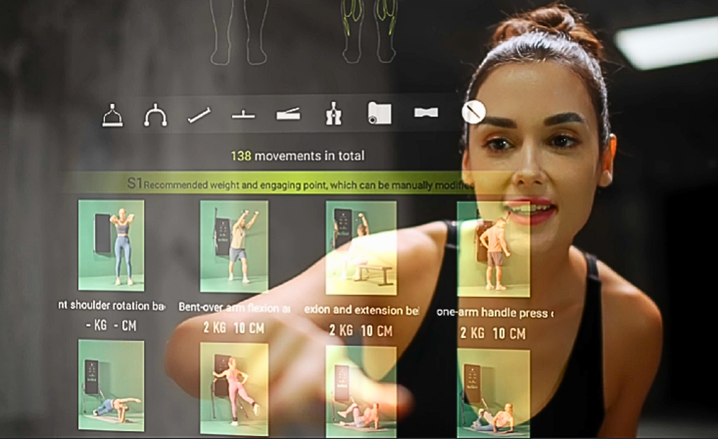 SPlan Fitness Mirror